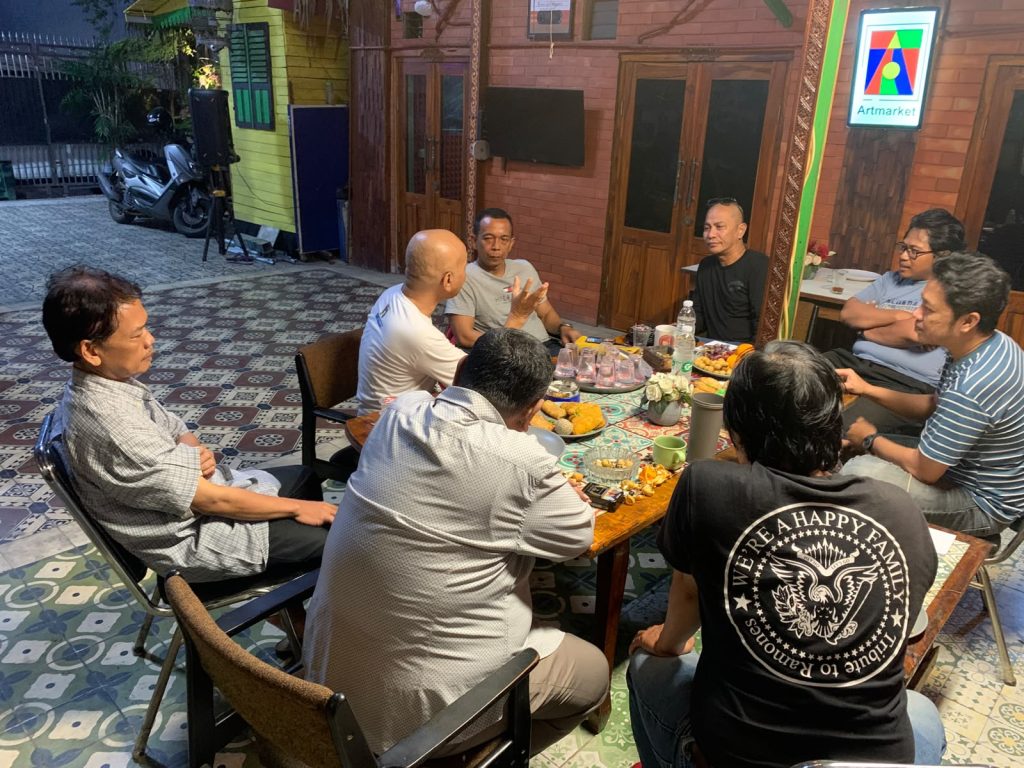 Boing Ketua Umum KPBI Sambangi Sekretariat Kompaskopel